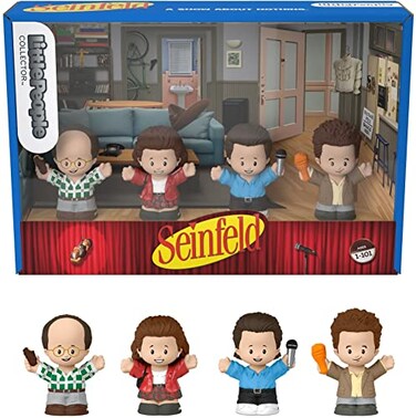 Little People Collector Seinfeld TV Series Special Edition Figure Set, 4 Characters for Adults &amp; Fans in a Display Box