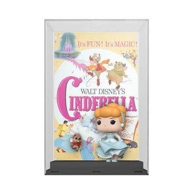 Funko POP! Movie Poster: Disney - Cinderella with Jaq - Collectable Vinyl Figure - Gift Idea - Official Merchandise - for Kids &amp; Adults - Movies Fans - Model Figure for Collectors and Display