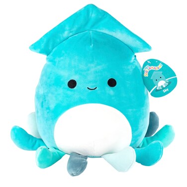 Squishmallows 10-Inch Sky The Easter Squid - Official Jazwares Plush - Collectible Soft Squishy Stuffed Animal Toy - Add to Your Squad - Gift for Kids, Girls &amp; Boys