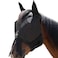 Harrison Howard CareMaster Horse Fly Mask with Ears and Nose Fringe Fly Protector Defender Mask Piano Black Full Size