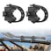 KEMIMOTO Type A Shovel Holder Rubber Clamp Grip Mount Kit Fits 1"-1.5" Dia. Tools, Clamp for 0.5"-0.75"-1.5" Bar Tube Tool Grip Quick-Release ATV UTV Snowmobile Golf Cart Clamp Mount