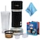Mr. Coffee Iced Coffee Maker, Single Serve Hot and Cold Coffee Maker with 22 ounce Reusable Tumbler, Filter and Wholesalehome Cloth