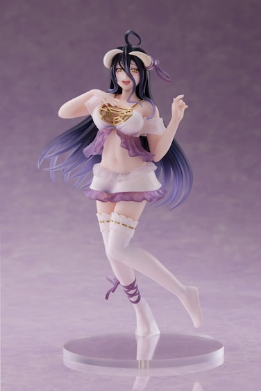 Taito-Overlord IV Coreful Figure - Albedo (Nightwear Ver.) Prize Figure