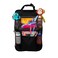 Nuby Ultimate Backseat Car Organizer and Storage - Pockets, Tablet Holder, Toy Clips and Removable Zipper Pouch - Car Accessories for Kids
