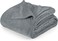 Utopia Bedding Cool Grey Fleece Blanket Full Size Lightweight Fuzzy Soft Anti-Static Microfiber Bed Blanket (90x84 Inch)