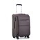 Hanke 20 Inch Expandable Carry On Luggage 22x14x9 Airline Approved Softside Suitcases with Wheels Lightweight Travel Luggage Rolling Suitcase with Lock for Men and Women.(Coffee)
