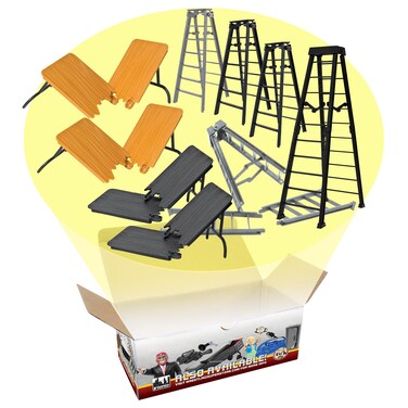 Deluxe Table &amp; Ladder Deal for Wrestling Action Figures