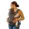 Infantino Flip Advanced 4-in-1 Carrier - Ergonomic, Convertible, face-in and face-Out Front and Back Carry for Newborns and Older Babies 8-32 lbs, Leopard