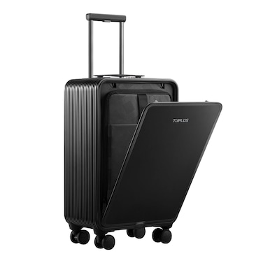 TUPLUS Aluminum Suitcase Hard Shell Luggage Hold Check in Travel Case with 4 Spinner Wheels, Quick Series