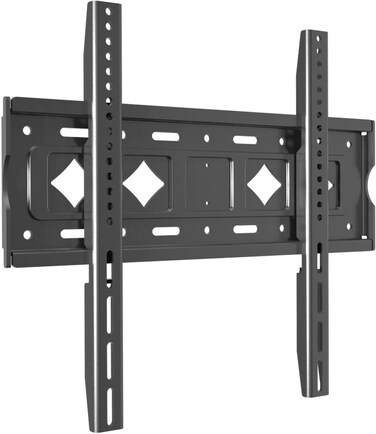 TV Wall Mount Bracket Fixed for Most 26&rdquo;-65&rdquo; LED, OLED 4K Flat Screen TVs, Low Profile TV Mount Holds up to 132lbs VESA 400X400mm - Fits 16&rdquo; Studs - Space Saving by Nuyoah