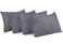 Utopia Bedding Standard Pillow Cases - Pack of 4 - Envelope Closure - Soft Brushed Microfiber Fabric - Shrinkage and Fade Resistant Pillow Covers Standard Size 20 X 26 Inches (Grey)