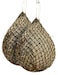 Harrison Howard Slow Feed Hay Net Horse 2 Pcs Horse Feeding Supplies Black 40" Length with 2" Holes