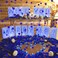 Coume 2051 Pcs Proposal Decorations Kit 15 Will You Marry Me Sign Luminary Paper Bags 2000 Rose Petals 36 Heart Flameless Candles with USB Romantic Night Light for Proposal Wedding Party(Blue)