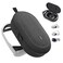Syntech Hard Carrying Case Compatible with Meta Quest 3S/Quest 3/Oculus Quest 2/VP/Pico4, Accessories VR Headset with Elite Strap, Touch Controllers for Travel, Black (Do Not Fit 3rd-party Headstrap)