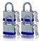 4 Pad Locks High Security Padlocks with Keys Heavy Duty Padlock with Keys Locks with Keys Outdoor Use All Weather Resistant