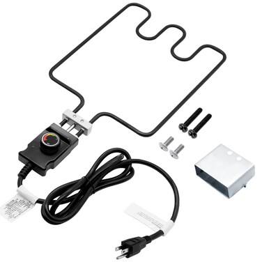 1500 Watt Heating Element Compatible with Masterbuilt Electric Smoker and Grill, with Adjustable Thermostat Cord Controller, Replacement Parts for Masterbuilt Smokers &amp; Turkey Fryers