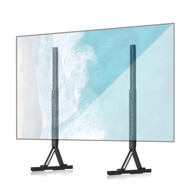 Universal TV Legs Height Adjustable,Table Top TV Stand for Most 32"-75" Flat or Curved Screens,Universal TV Large Stand with Sturdy Alloy Base Hold Up to 120 lbs, Max VESA 400x800mm