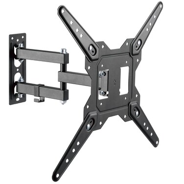 Swivel Tilt TV Wall Mount for 23 to 55" Flat Panel TVs - Full Motion fof Better Viewing Angles - VESA Compatible up to 400 * 400, Supports TV Weight up to 66lbs