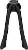 Fischer Jumbo Two-Legged Stand, Bicycle Stand Suitable for Bicycles from 27-28 Inches, Suitable for E-Bikes, Transport Bikes, Tandem and Bicycles, Load Capacity 80 kg, Black