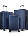 3 Piece Luggage Sets Expandable, Hardshell Travel Suitcase with Double Spinner Wheels and TSA Lock