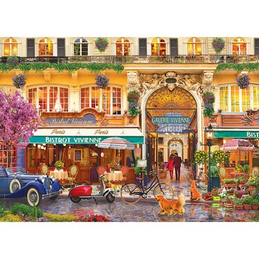 RoseArt - Kodak Premium - Bistrot Vivienne - 3000 Piece Jigsaw Puzzle for Adults
