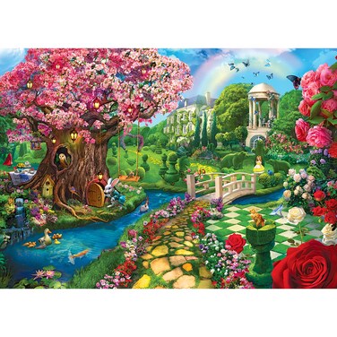 RoseArt - Kodak Premium - Fairytale Garden - 3000 Piece Jigsaw Puzzle for Adults
