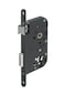 Yale Y60 &ndash; Reversible Cylinder Lock &ndash; Black   Round Ends, 40 mm Spindle &ndash; for Front Door