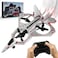 F22 RC Fighter Jet Remote Control Plane Stunt Drone for Beginners, Adults &amp; Kids - 2.4 GHz, LED Lights, 4-Channel RC Airplane, Easy to Control, 4-Axis, Built-in Gyroscope
