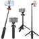 UURIG 21.6" Extension Pole Tripod, Mini Selfie Stick Tripod Stand Handle Grip for DJI Osmo Pocket 3 Webcam Canon G7X Mark III Sony ZV-1 RX100 VII A6400 A6600 Cameras Vlogging