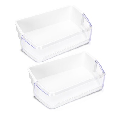 DA97-06419C Refrigerator Door Shelf Replacement (2 Pack) Compatible with Samsung Fridge Door Bin RFG293HABP,RFG296HDWP, RFG297AABP -Replace DA63-04316, AP4567198, 1998156, PS4174247, DA63-04314