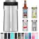 3 In 1 Insulated Universal Can Cooler - Signice Double Walled Vacuum Insulator Stainless Steel Slim Can Cooler for 12 Oz Skinny Tall Standard Regular Can Beer Bottle (Stainless)