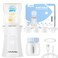 Portable Bottle Warmer Set, Little Bo Baby Portable Warmer with Baby Bottle and Adapter Travel Bottle Warmer for Breastmilk and Formula Bottle Warmer Digital Display Perfect