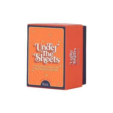 Under The Sheets Couples Card Game for Fun, 2+ Players   150 Cards, 5 Categories, 3 Levels for Friends, Lovers, Deeper Conversation, Relationships, Date Nights, Gifts for Birthday, Anniversary