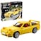 CaDA Initial D Mazda RX7-FD Toy Car Building Sets, 1:12 Scale Collectible Model Car Toy Building Blocks, Cool Simulation Cockpit Speed Racing Car for Fans and Kids Compatible with Legos