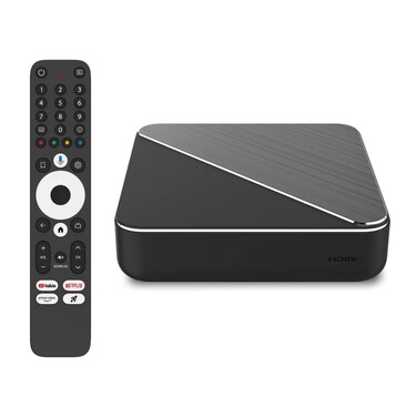 Dune HD Homatics Box R Plus Android TV Box, Media Player, Chromecast, Mini PC, Netflix in Dolby Vision &amp; Atmos, 4GB/32GB, AV1, Wi-Fi 6, 1Gbit, ISO 4K DV P7 FEL MKV AFR, HDR10+, DTS