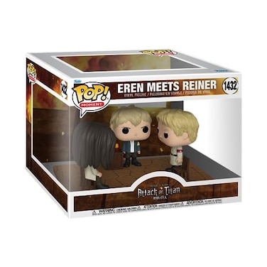 Funko POP! Moment: Attack on Titan - Eren Jaeger Meets Reiner - Collectable Vinyl Figure - Gift Idea - Official Merchandise - for Kids &amp; Adults - Anime Fans - Model Figure for Collectors