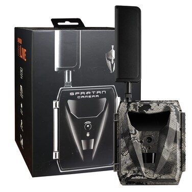 Spartan GoLive 4G LTE Trail Camera, Free Roaming in US, Live-Streaming, Anti-Theft GPS, On-Demand Image&amp;Video Capture,Real-time Updates,Built-in Lithium Battery,Blackout