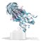 Piececool 3D Puzzles for Adults, Jellyfish Night Light with USB Plug, Ocean Animals 3D Metal Model Building Kits, DIY Assembling Arts and Crafts