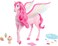Barbie Doll Toys, Pegasus Pink Winged Horse Toy with 10 Accessories Including Puppy &amp; Barrettes, Inspired A Touch of Magic