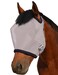 Harrison Howard All Round Mesh Horse Fly Mask UV Protective with Fleece Padded Edging Original Grey L