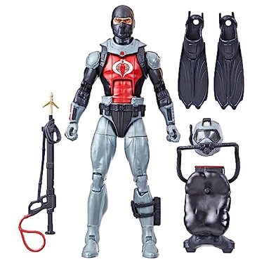 G.I. Joe Classified Series Cobra EEL, Collectible G.I. Joe Action Figures, 81, 6-Inch Action Figures for Boys &amp; Girls, with 6 Accessories (Amazon Exclusive)