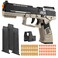 Toy Gun, Soft Bullet Toy Gun for Boys, Empty Shell Ejecting Toy Gun, Toy Foam Blaster with Scope, 40 Soft Foam Bullets, 3 Magazines, Toy Pistol for Kids Boys Girls Age 8+