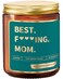 Gifts for Mom - Lavender Vanilla Soy Wax Candle - Best Mom Ever Funny Candle from Daughter, Mothers Day Gifts, Moms Birthday Gift, Presents for Step Mother, Gift Idea from Son - Mama Birthday