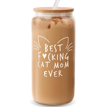 UAREHIBY Cat Gifts for Cat Lovers,Cat Mom Gift for Women,Cat Themed Gift for Daughter,Aunt,Coworker,Her,Nurse,Funny Birthday Gifts for Sister,Friends,Christmas,Valentine's Day Gifts for Wife