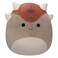 Squishmallows Original 14-Inch Ainhoca Grey Ankylosaurus - Large Ultrasoft Official Jazwares Plush