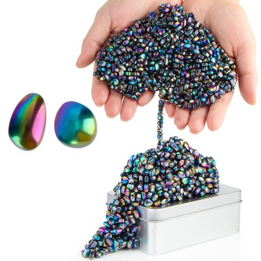 Ferrite Putty, Colorful 1000+ Ferrite Stones, Easter Basket Stuffers &amp; Fidget Gifts, Magnetic Fidget Toy, Holiday Stocking Stuffer, Fidget Toys for Adults &amp; Teens 14+, Ferrite Rocks for Office