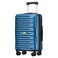 Carry On Luggage 22x14x9 Airline Approved, Hard Suitcases with Spinner Wheels, Polycarbonate Lightweight Luggage, TSA Approved, 20 Inch Carry-On, Blue