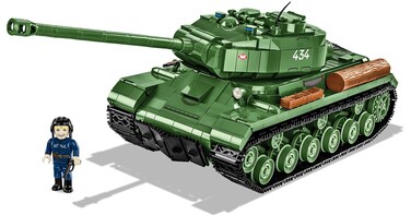 COBI Historical Collection WWII is-2 Heavy Tank (3-in-1) Tank, Army Green