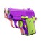 Easter Basket Stuffers,1911 3D Printed Small Pistol Toys, Stress Relief Pistol Toys for Adults, Suitable for Relieving ADHD, Anxiety,Easter Fillers Easter Gifts for Boys(2pcs-A)
