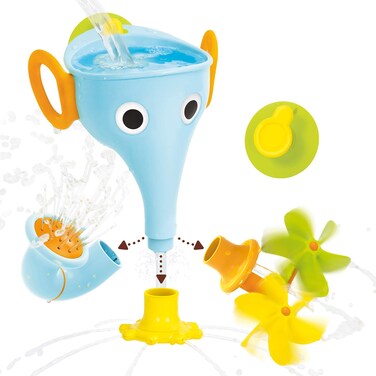 Yookidoo FunEleFun Fill &lsquo;N&rsquo; Sprinkle Bath Toy. (Blue)